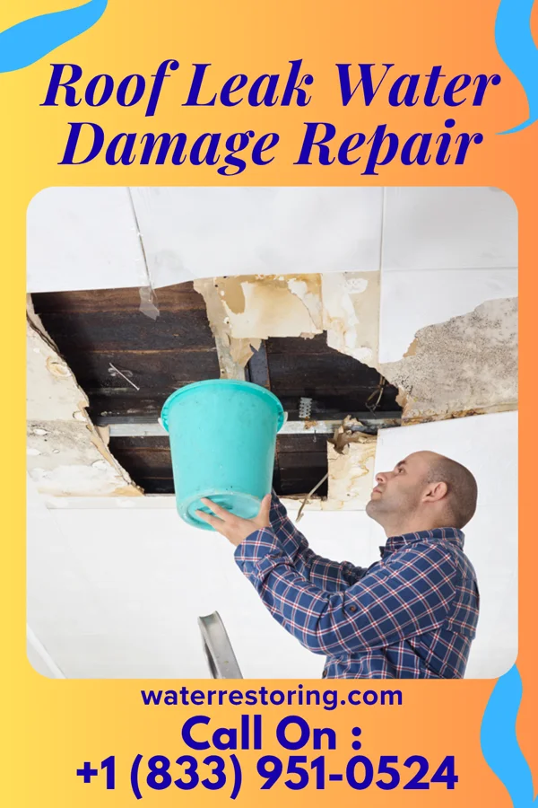 Roof Leak Water Damage Repair in Waltham, MA